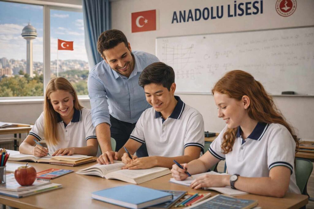 Ankara en iyi özel okul anadolu lisesi sınıf içi eğitim ortamı